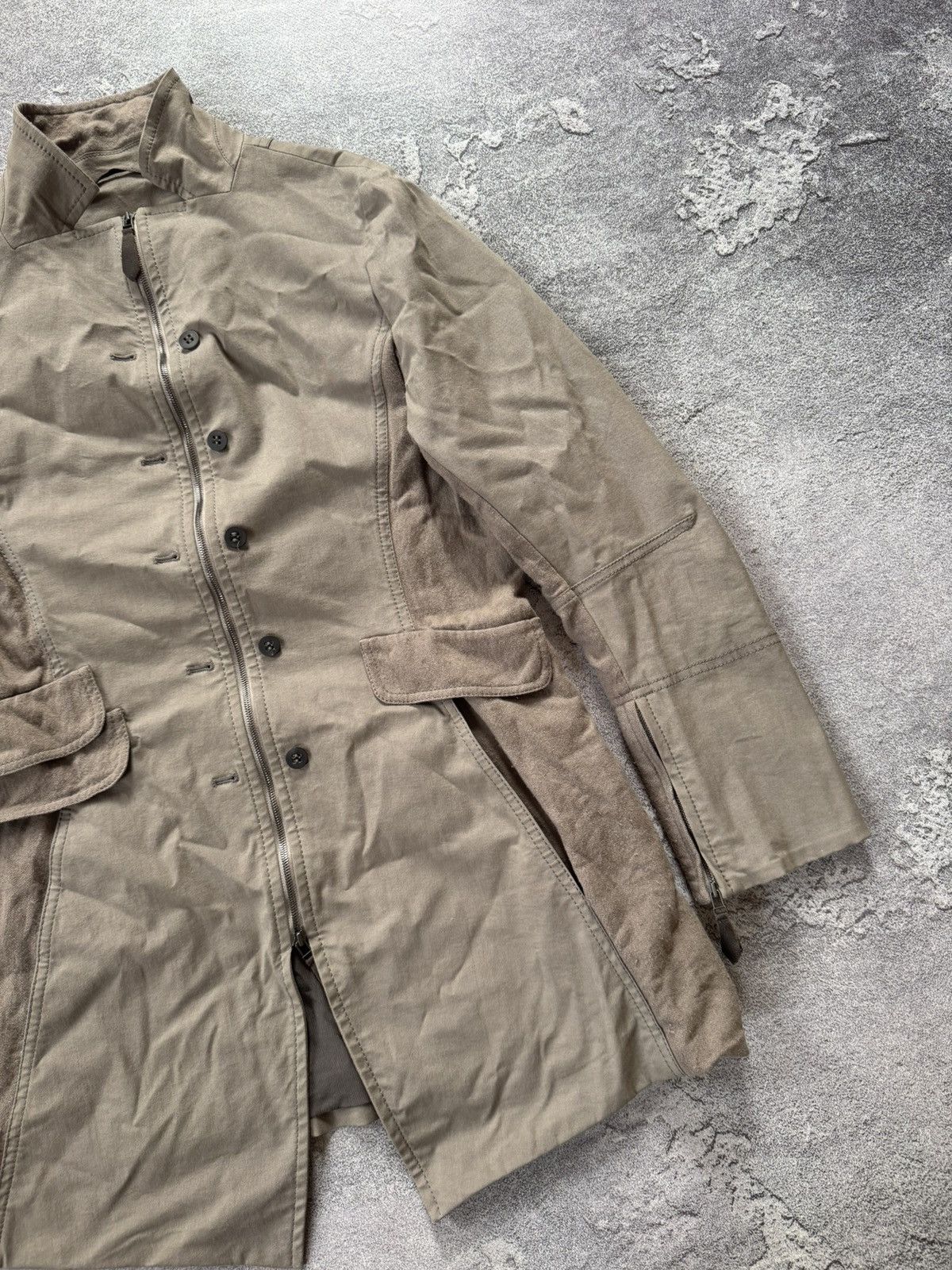 Annette Gortz × Designer Annette Gortz 38 jacket zip coat blazer Avantgarde Germany Size M / US 6-8 / IT 42-44 - 6 Thumbnail