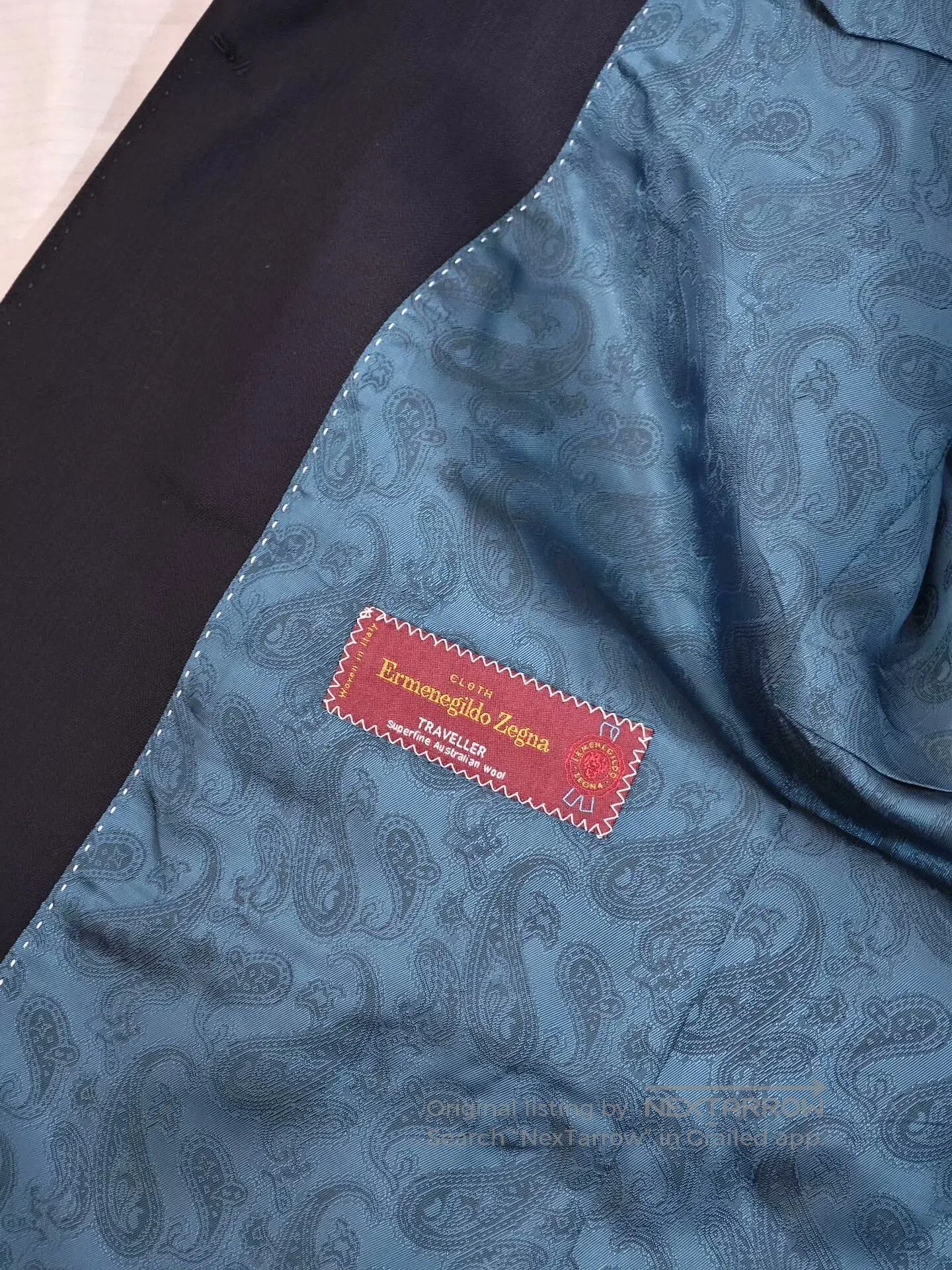 Other Zegna Custom Wool and Linen Suit. Size US M / EU 48-50 / 2 - 7 Thumbnail