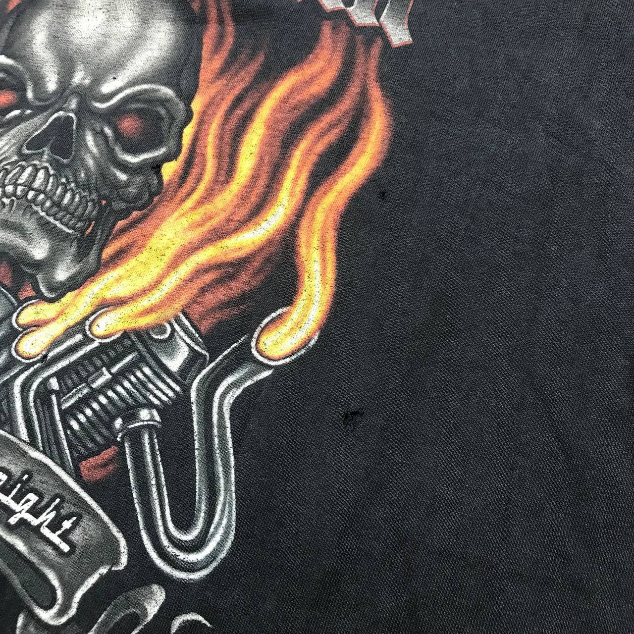 Vintage Vintage 90s Skeleton Graphic Tee Horror Punk Streetwear XXL Size US XXL / EU 58 / 5 - 5 Thumbnail