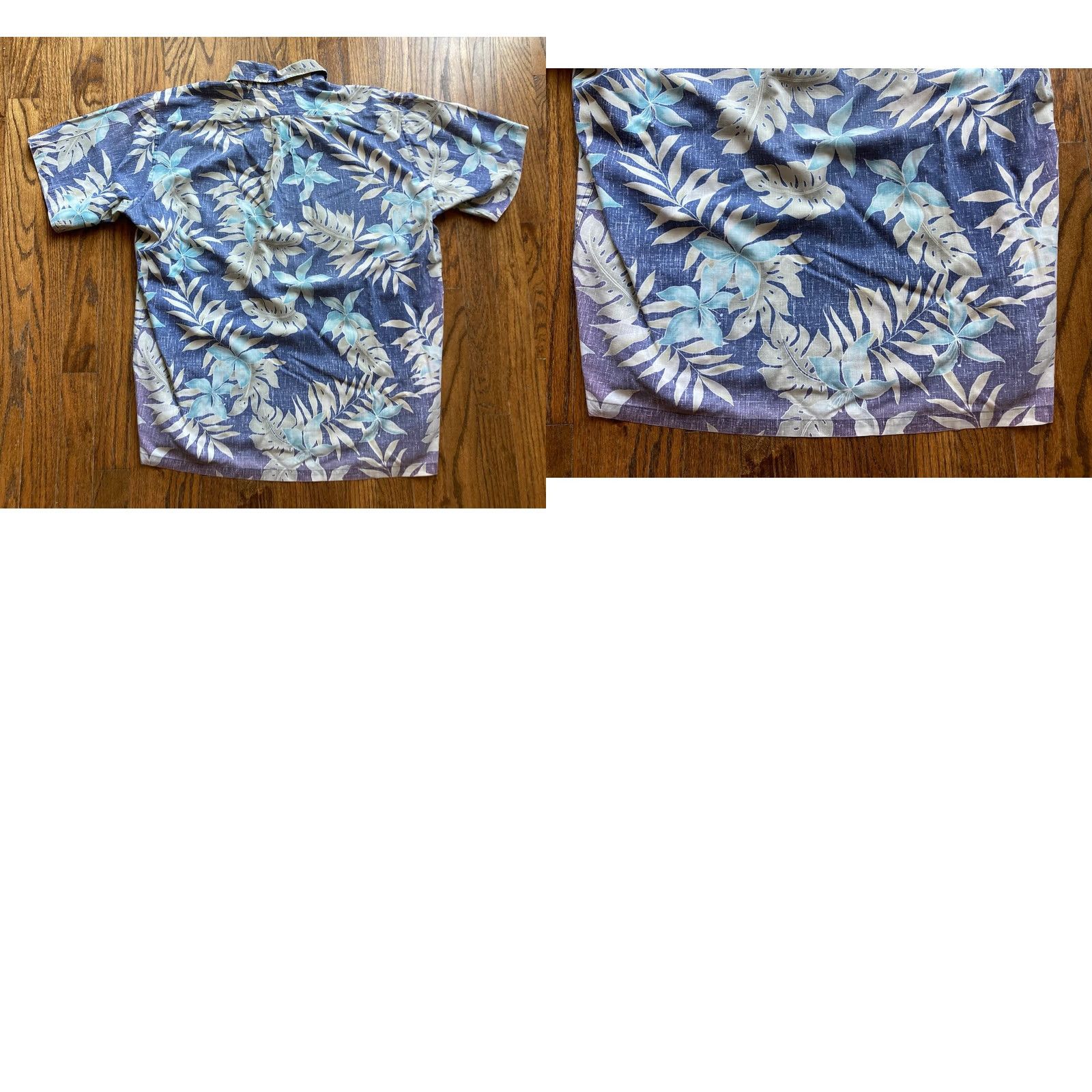 Reyn Spooner VINTAGE Reyn Spooner Shirt Mens Size Medium Floral Blue Green Hawaiian Polo Size US M / EU 48-50 / 2 - 8 Thumbnail