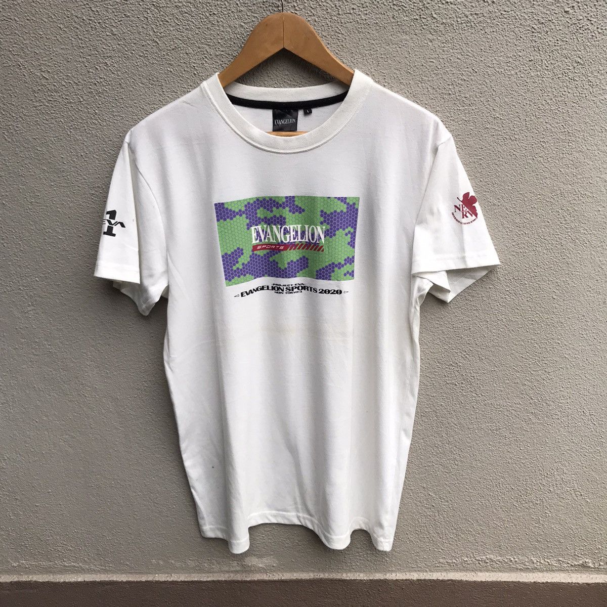 Anime × Japanese Brand EVANGELION anime tee nerv neon genesis Size US M / EU 48-50 / 2 - 1 Thumbnail