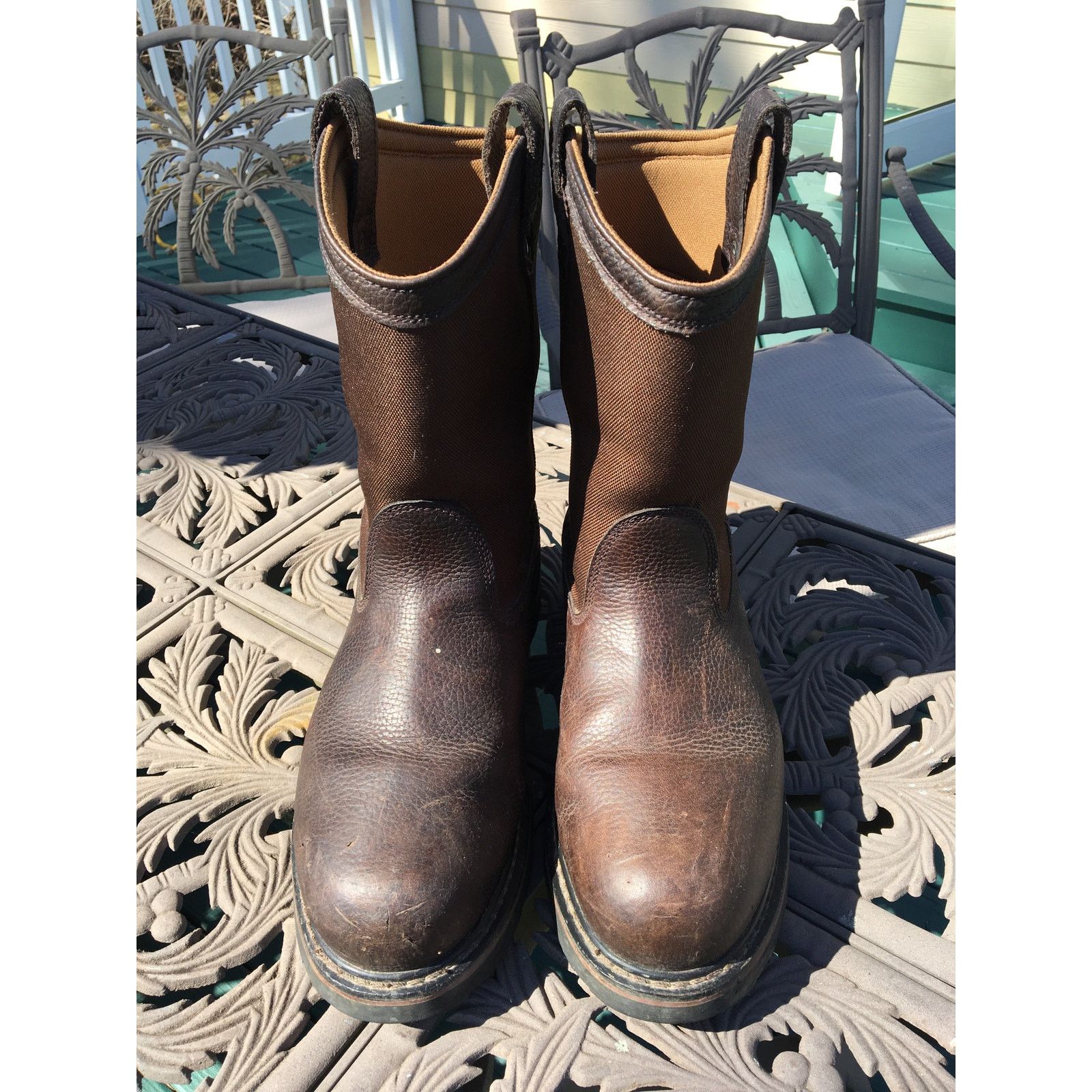 1 Schmidt Waterproof Composite Toe Work Boot 12W Leather Grailed