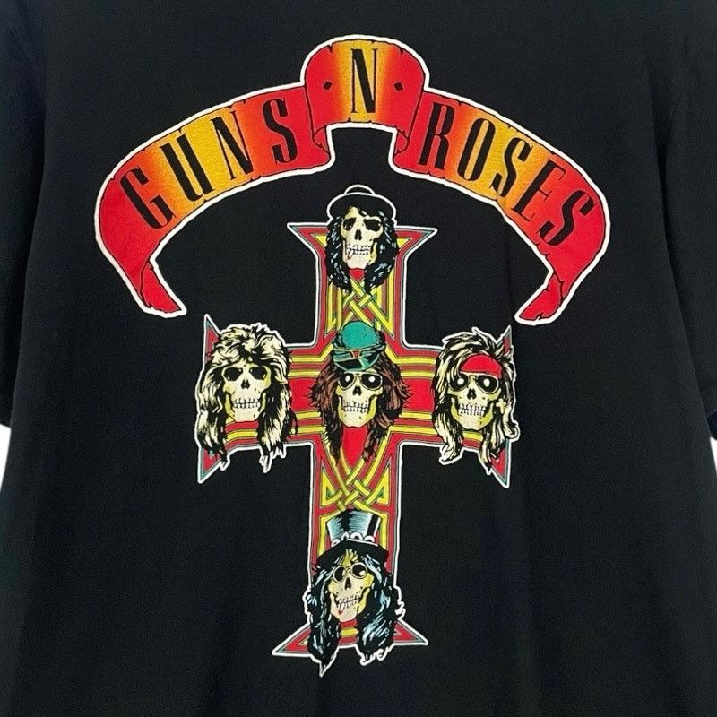 Guns N' Roses Guns N' Roses 2021 Tour Black Short Sleeve Graphic Tee Size L / US 10 / IT 46 - 2 Thumbnail