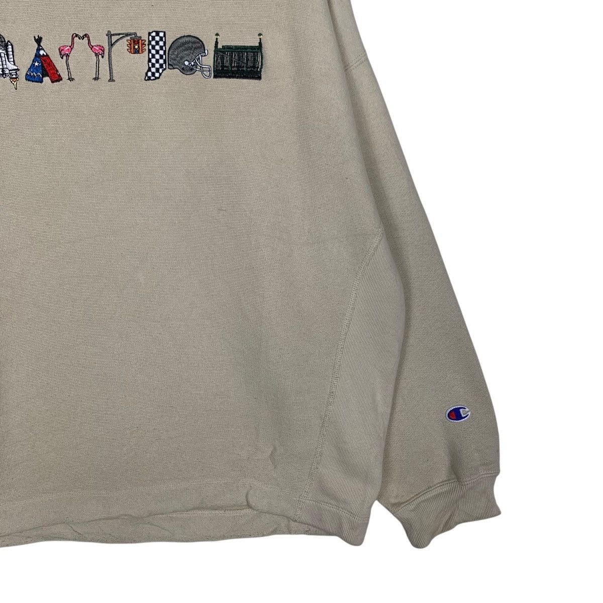 Champion CHAMPION Reverse Weave Embroidery Logo Sweatshirt #1444-C65 Size US M / EU 48-50 / 2 - 4 Thumbnail