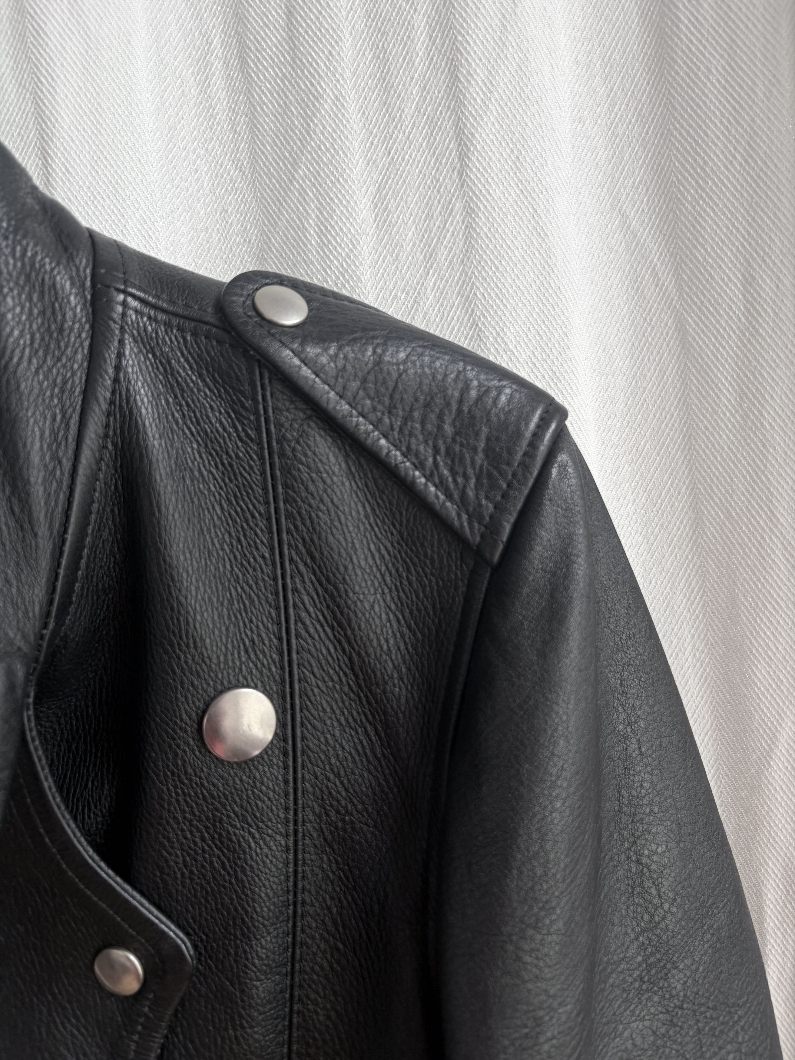 Surface To Air Double Breasted Leather Jacket Size US S / EU 44-46 / 1 - 4 Thumbnail