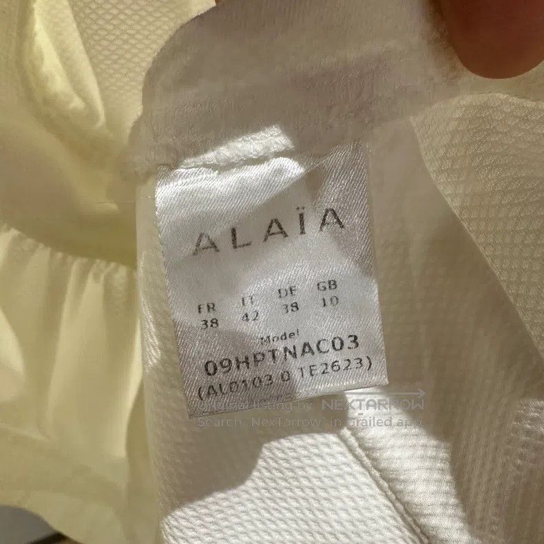 Alaia Alaia Solid Color Cotton Shirt Dress Size XS / US 0-2 / IT 36-38 - 4 Thumbnail