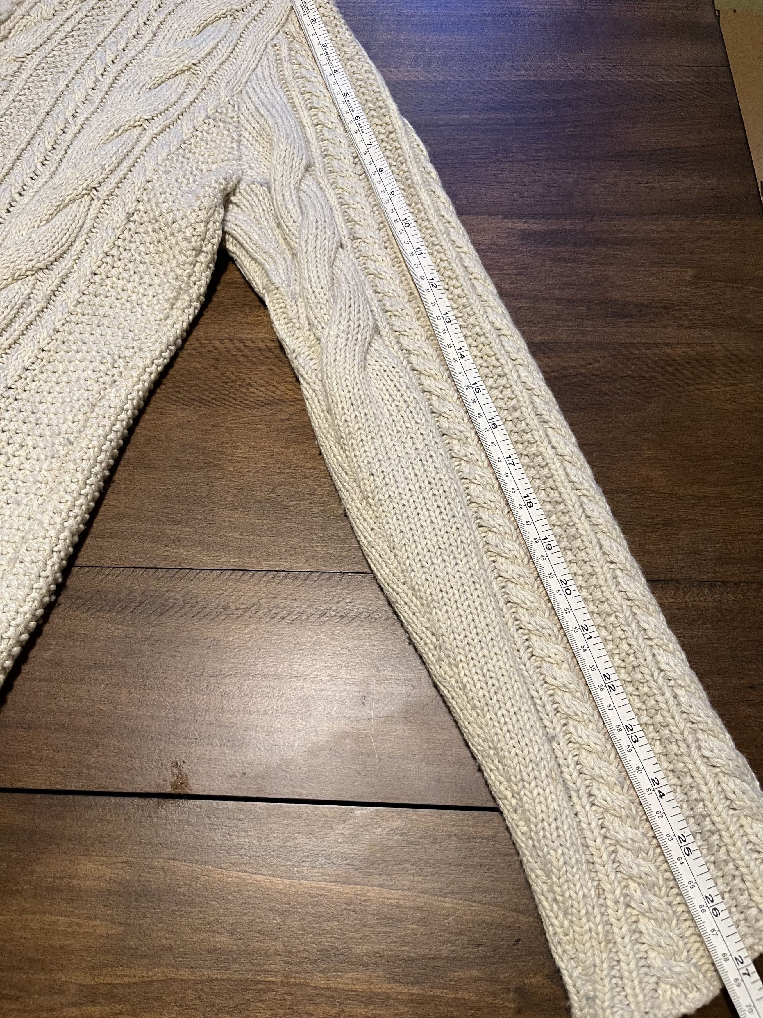 RIPVANWINKLE Alan Carde Off White Cotton-Wool Cardigan (japanese size 5) Size US XL / EU 56 / 4 - 13 Thumbnail