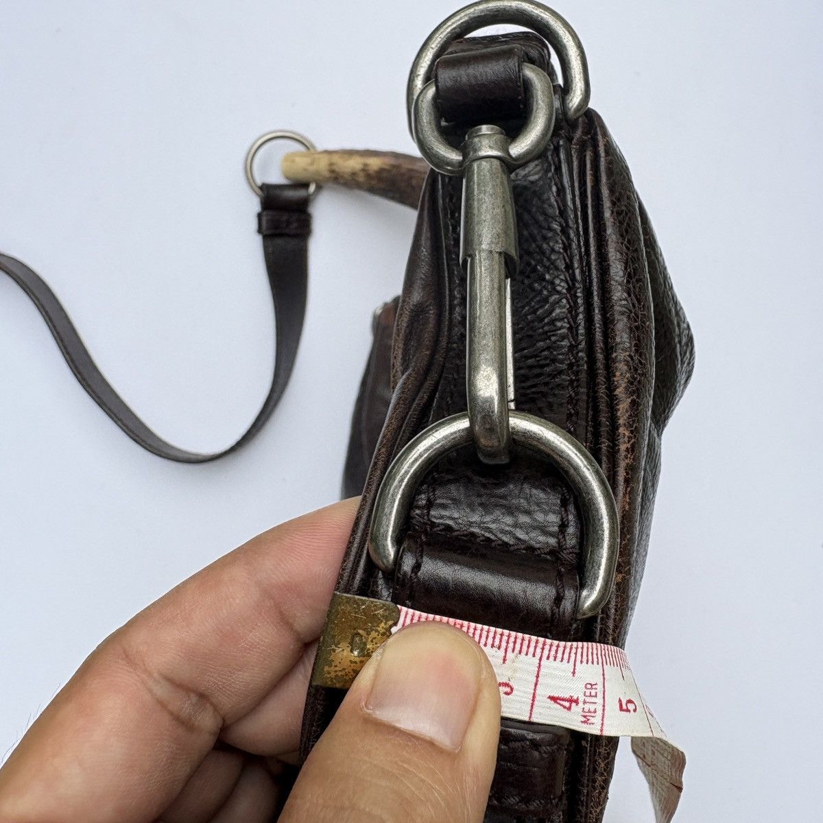 Yves Saint Laurent YVES SAINT LAURENT by Tom Ford BLACK LEATHER MOMBASA BAG Size ONE SIZE - 23 Thumbnail