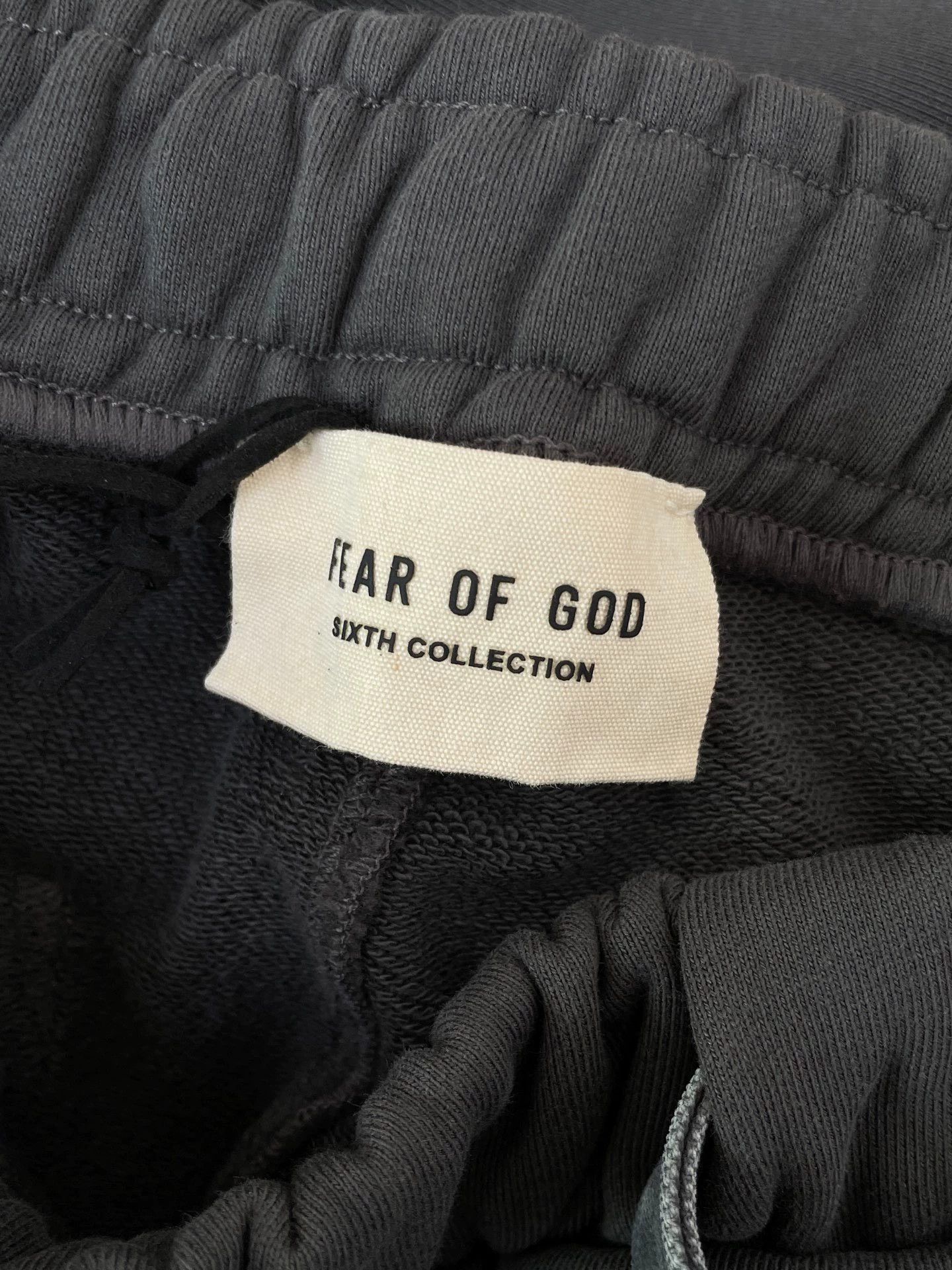 Fear of God Fear of God S6 Gray Draped Elastic Pants Size S NWT Size US 29 - 4 Thumbnail