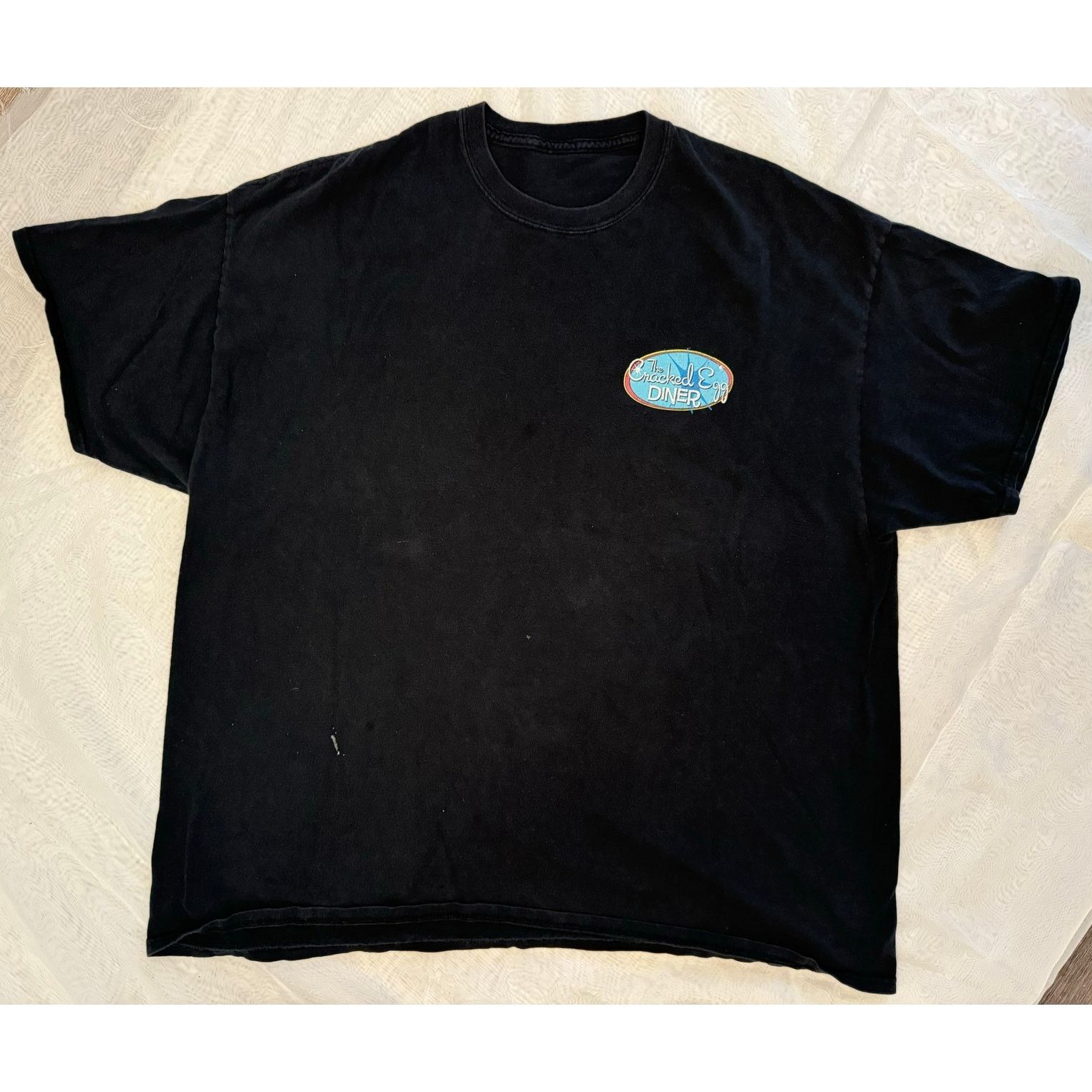 Vintage The Cracked Egg Diner Daytona Beach Motorcycle Graphic Shirt Size US L / EU 52-54 / 3 - 2 Thumbnail