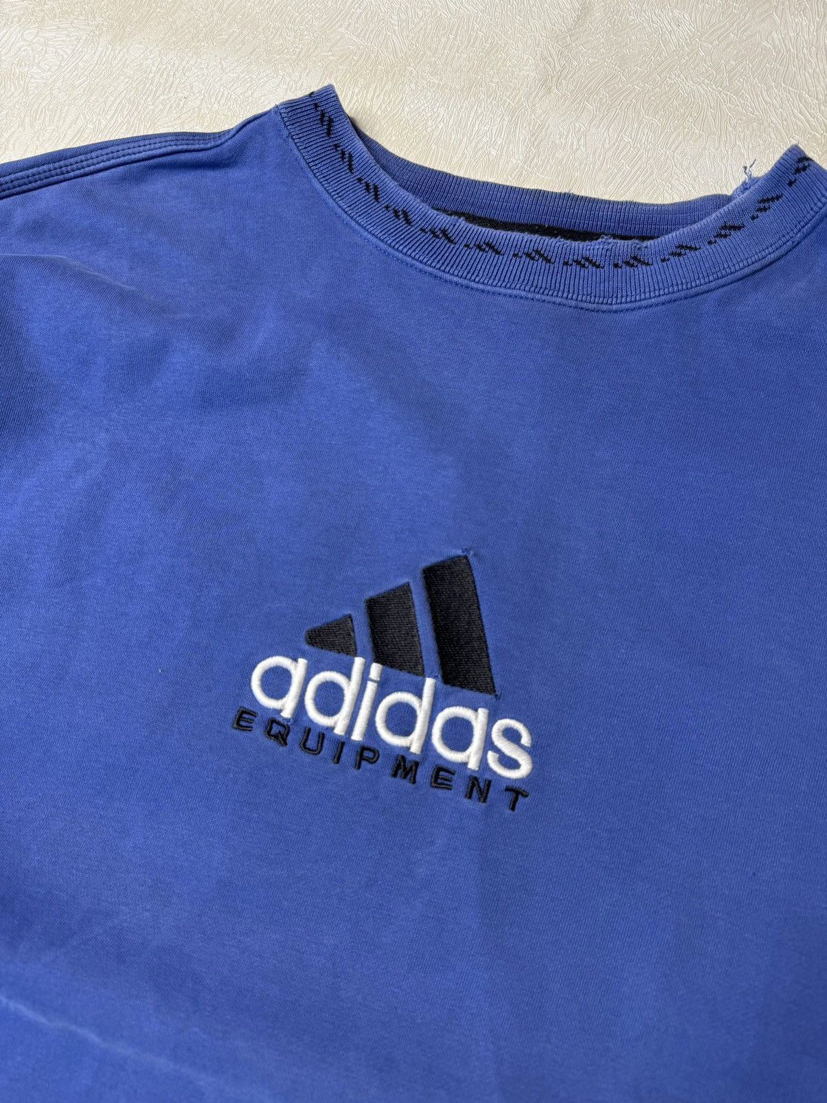 Adidas × Equipment × Vintage ADIDAS EQUIPMENT VINTAGE SWEATSHIRT Size US XL / EU 56 / 4 - 3 Thumbnail
