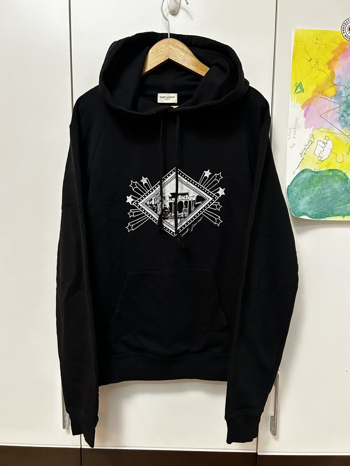 Saint Laurent Paris Saint Laurent 2019 Jardin Majorelle Hoodie Size US S / EU 44-46 / 1 - 2 Thumbnail