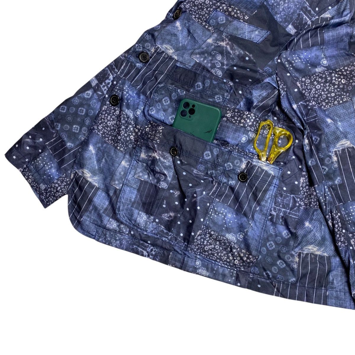 EASTLOGUE EASTLOGUE Sample Paisley Hunting Nylon Jacket Size US M / EU 48-50 / 2 - 9 Thumbnail
