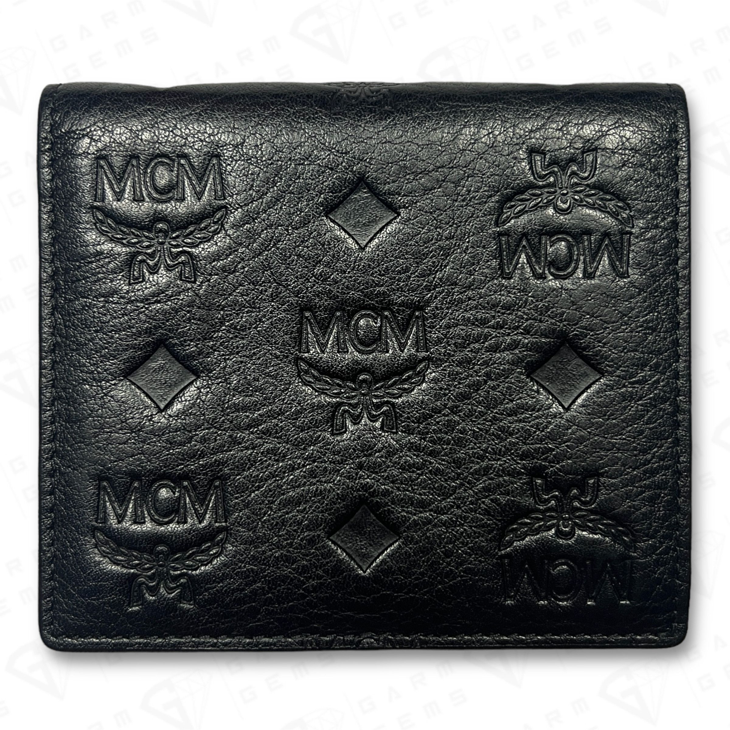 MCM MCM Aren Snap Embossed Leather Wallet Size ONE SIZE - 2 Thumbnail