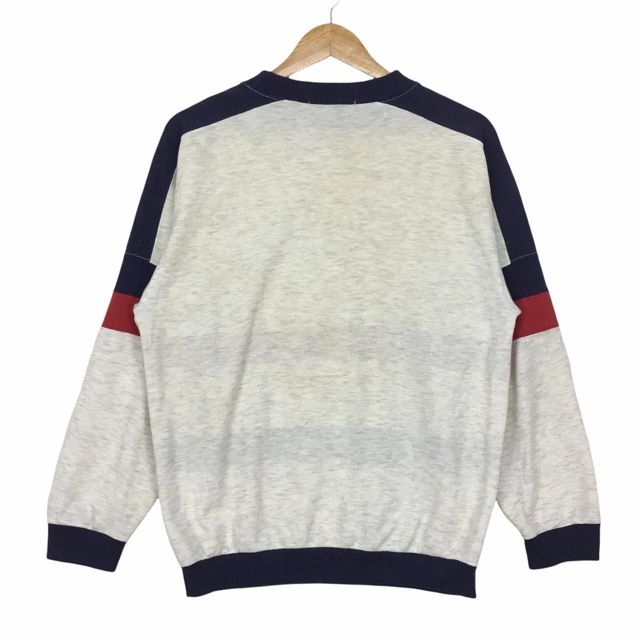 Champion Vtg CHAMPION Henri Courtois Crewneck Sweatshirt Stripe Size US M / EU 48-50 / 2 - 3 Thumbnail