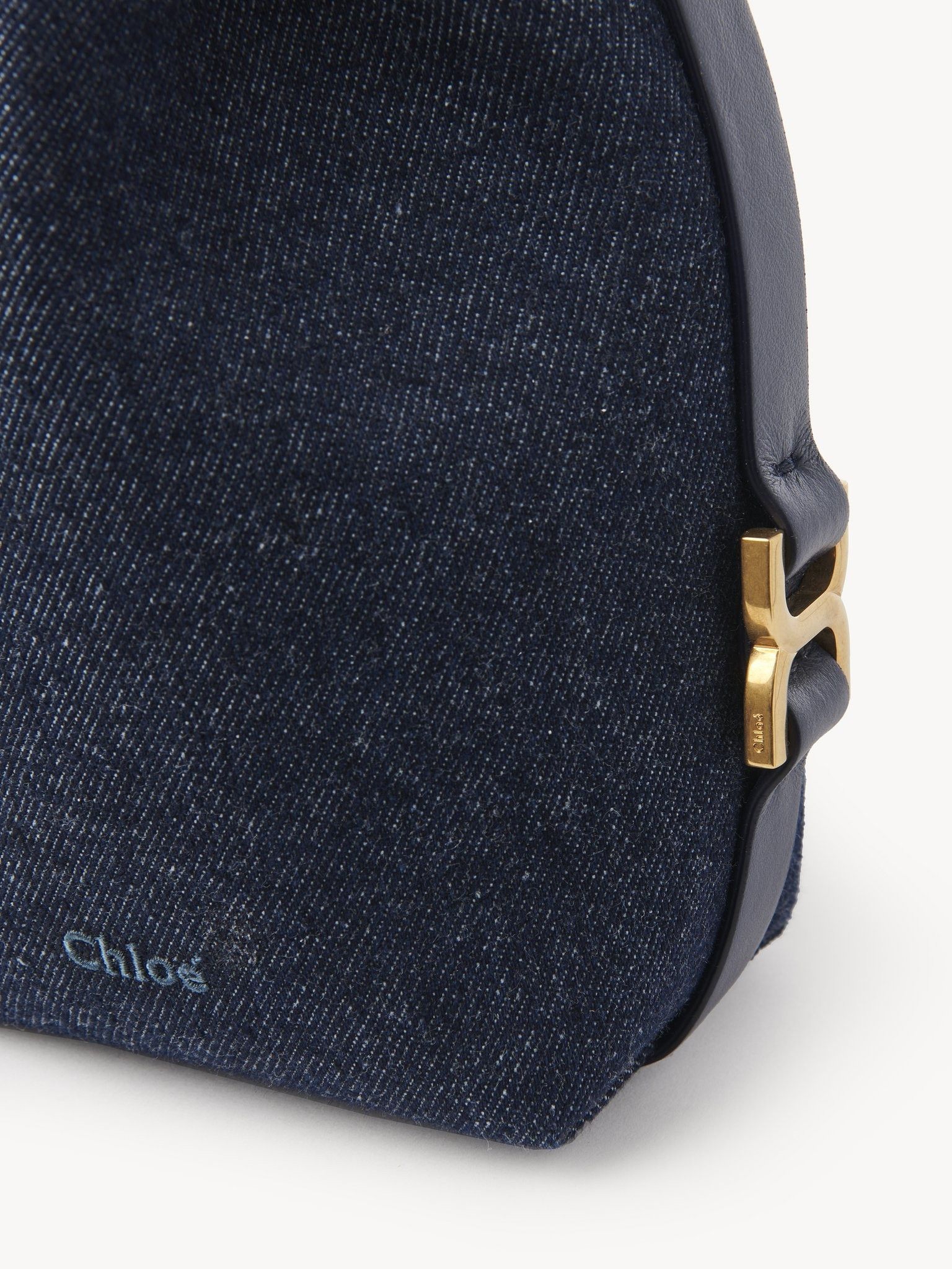 Chloe oc11z0525 Size: OS / Marcie Micro Bucket Bag in Blue Size ONE SIZE - 3 Thumbnail
