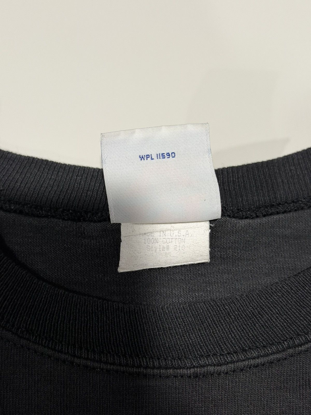 Vintage 1990s Vintage West Point Single Stitch Faded Military Tee M Size US M / EU 48-50 / 2 - 9 Thumbnail