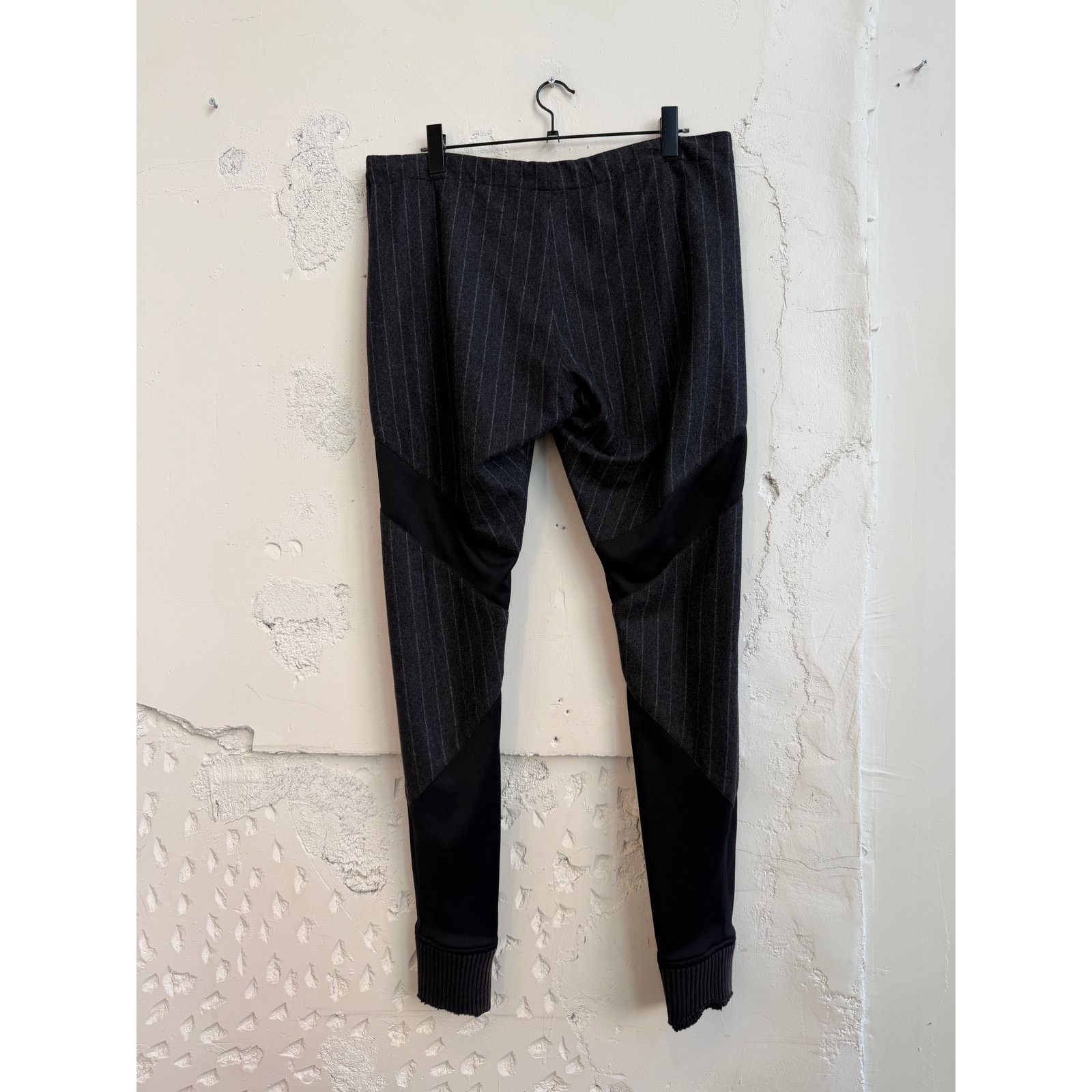 Greg Lauren Greg Lauren SAMPLE Pinstripe Wool Lounge Pants Size US 34 / EU 50 - 4 Thumbnail