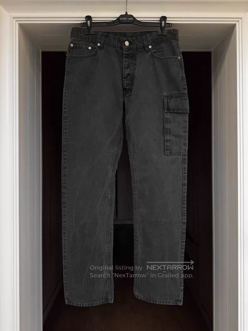 Helmut Lang Helmut Lang Washed Single Pocket Denim Pants Size US 34 / EU 50 - 2 Thumbnail
