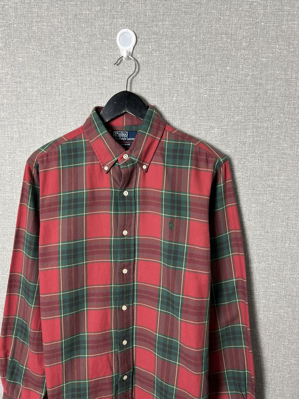 Flannel × Polo Ralph Lauren × Vintage Polo Ralph Lauren American Plaid Checkered Flannel Shirt Size US M / EU 48-50 / 2 - 2 Thumbnail