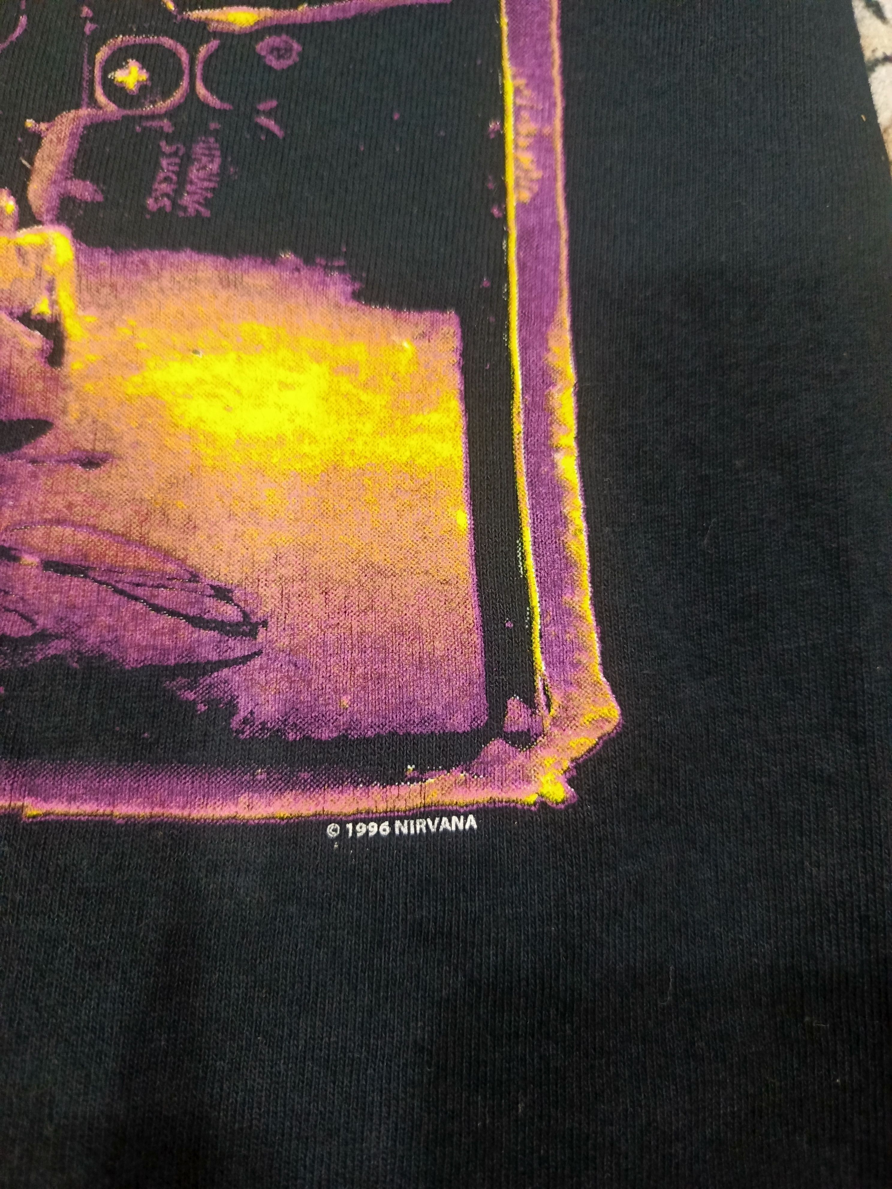 Nirvana kurt cobain T Shirt Size US S / EU 44-46 / 1 - 5 Thumbnail