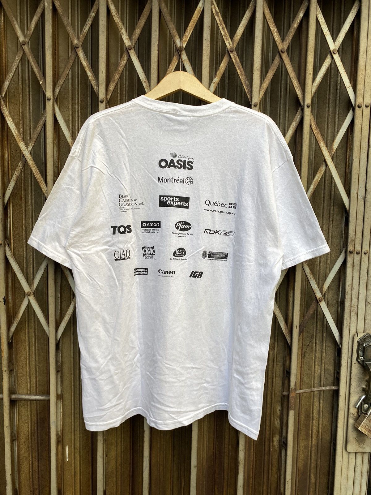Gildan Vintage Marathon International de Montreal Tee Size US XL / EU 56 / 4 - 5 Thumbnail