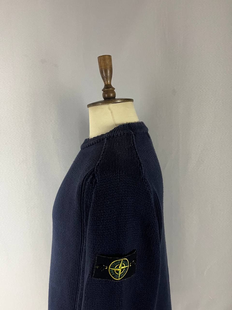Stone Island Stone Island Heavy Sweater Navy Size US XL / EU 56 / 4 - 7 Thumbnail