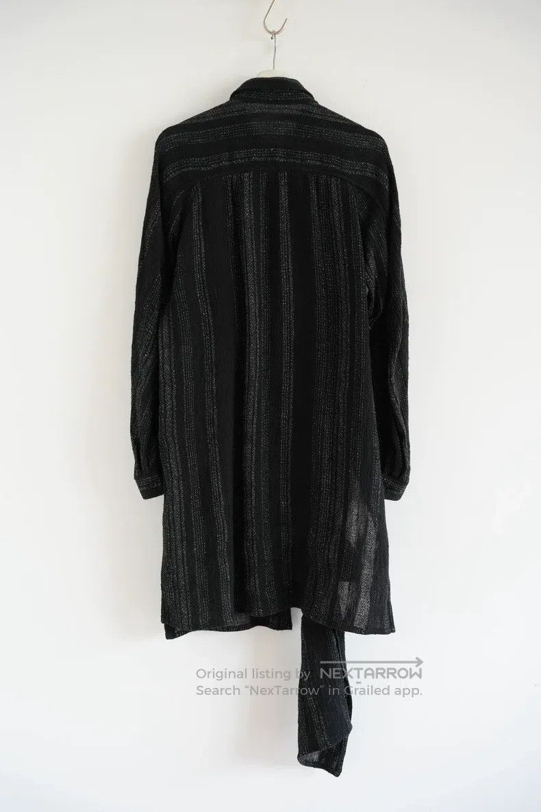 Yohji Yamamoto YOHJI YAMAMOTO Twisted Hand-Woven Long Shirt Size US M / EU 48-50 / 2 - 2 Thumbnail