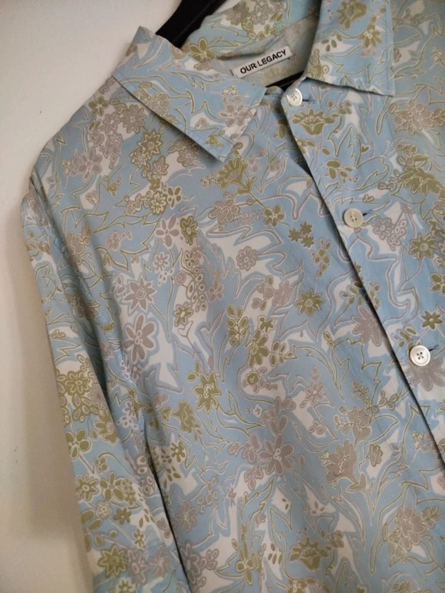 Our Legacy Our Legacy light plants print boxy shirt / Size 52 Size US L / EU 52-54 / 3 - 6 Thumbnail