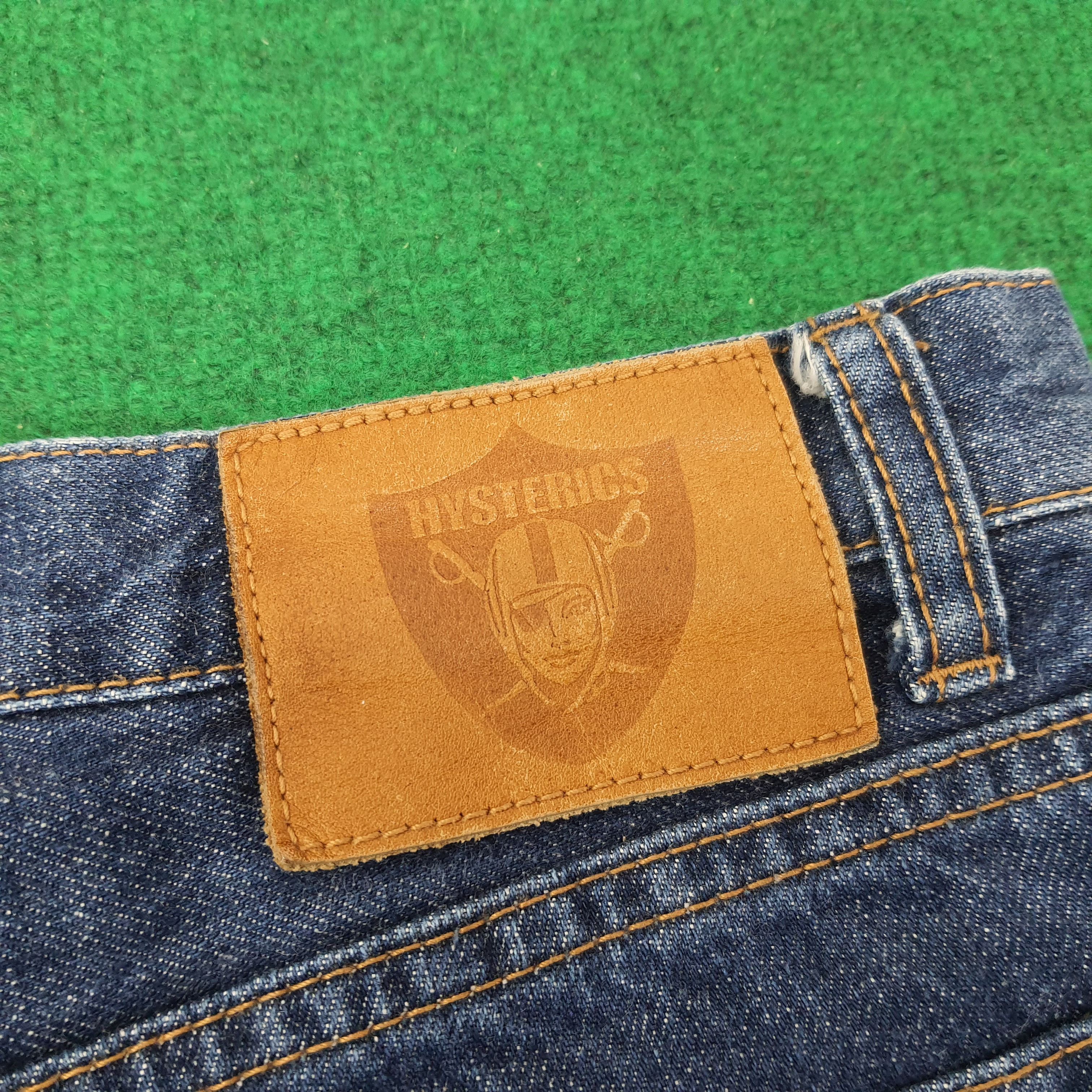 Hysteric Glamour Vintage Hysteric Raiders Japan Custom Logo Jeans C265N34 Size 27" / US 4 / IT 40 - 3 Thumbnail