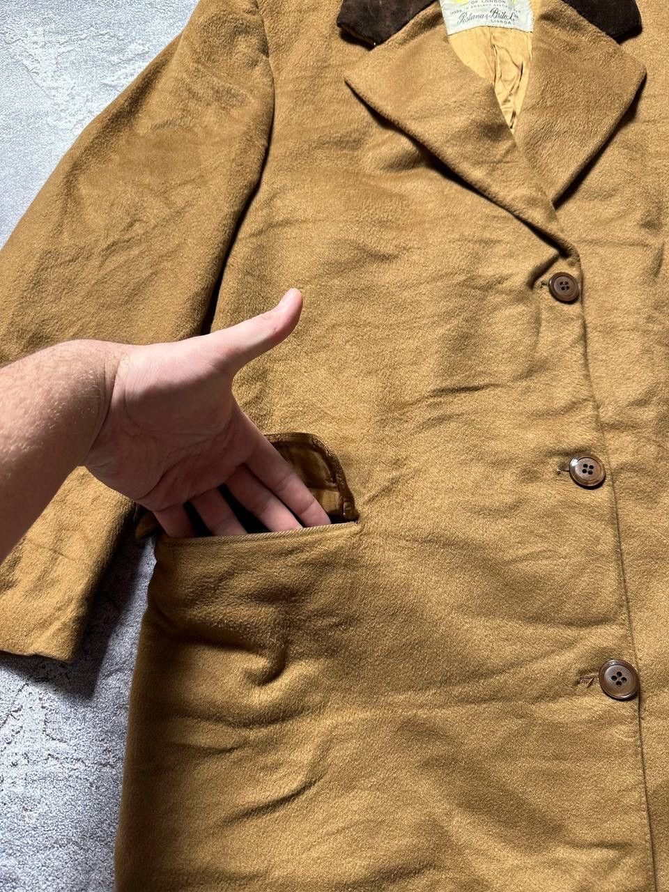 Aquascutum × Vintage 1960s💥Vintage Aquascutum Pure Cashmere 100% Coat Size M / US 6-8 / IT 42-44 - 5 Thumbnail