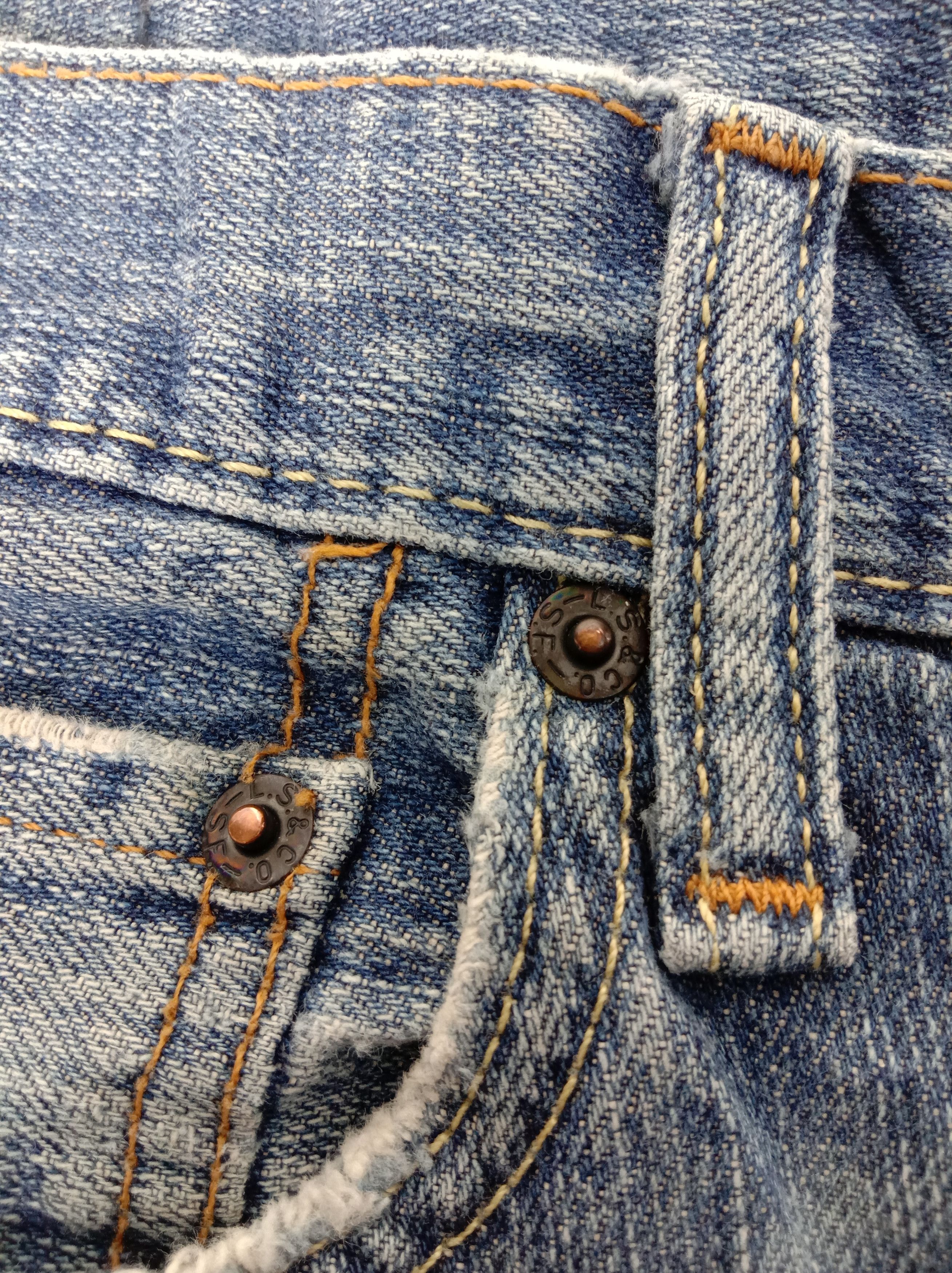 Levi's Vintage Levi's 505 Jeans Earth Tone Straight Fit Denim Size US 38 / EU 54 - 12 Thumbnail