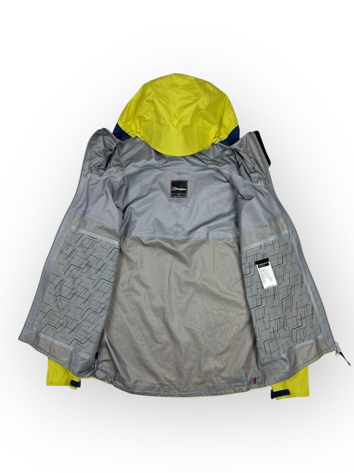 Berghaus × Goretex Berghaus Velum Gore-Tex Jacket Men’s S Yellow Blue Size US S / EU 44-46 / 1 - 6 Thumbnail