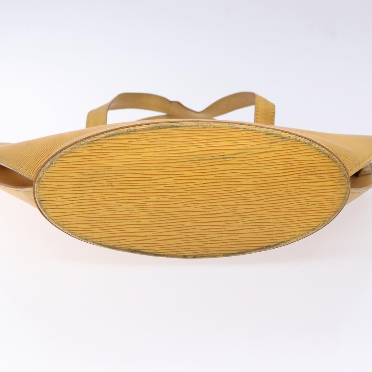 Louis Vuitton LOUIS VUITTON Epi Saint Jacques Hand Bag Yellow M52279 Size ONE SIZE - 9 Thumbnail