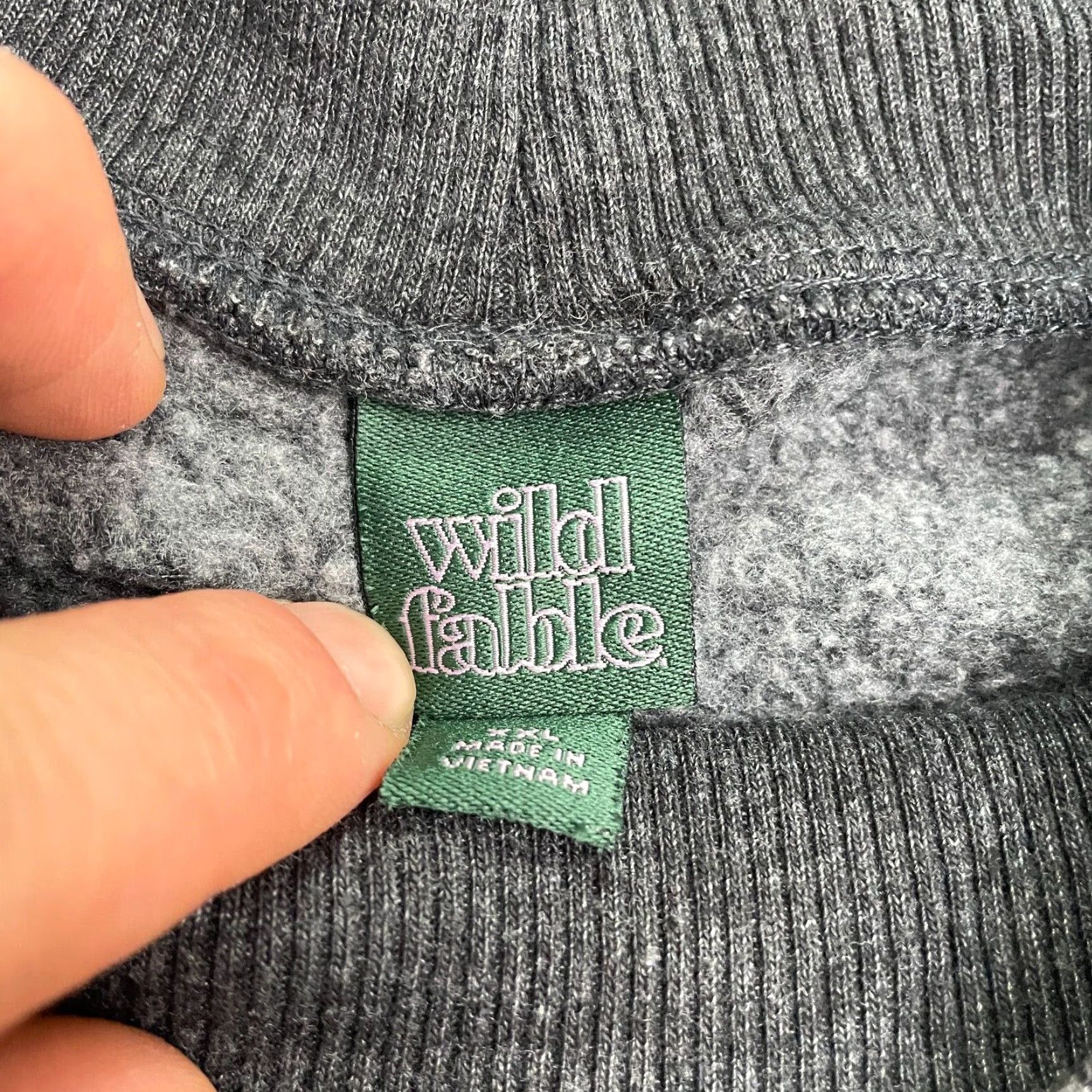 Vintage WILD FABLE Sweatshirt Size XXL / US 16-18 / IT 52-54 - 5 Thumbnail