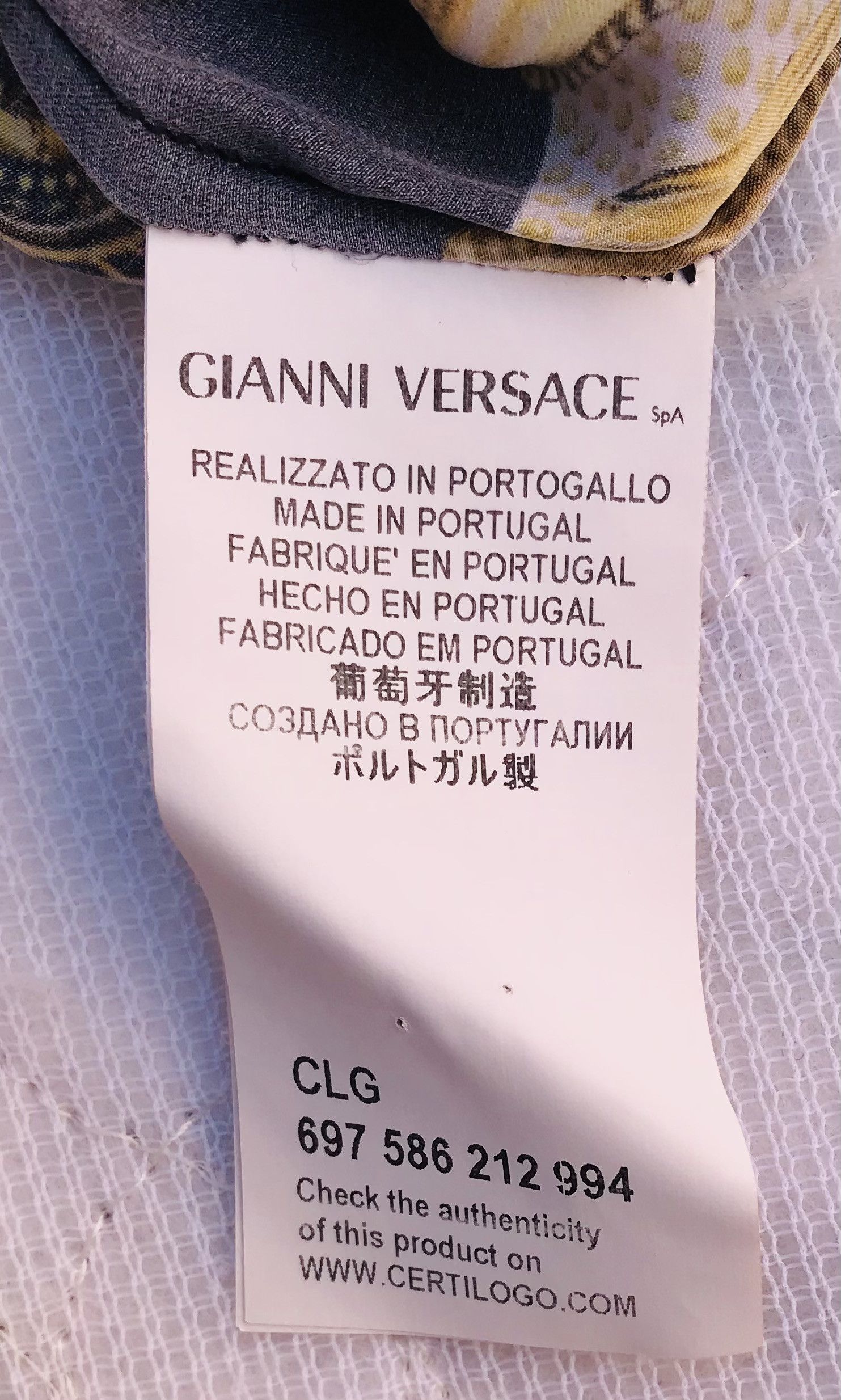 Versace Versus Versace Print Barocco Lion Silk Long Sleeve Button-Up Size S / US 4 / IT 40 - 7 Thumbnail