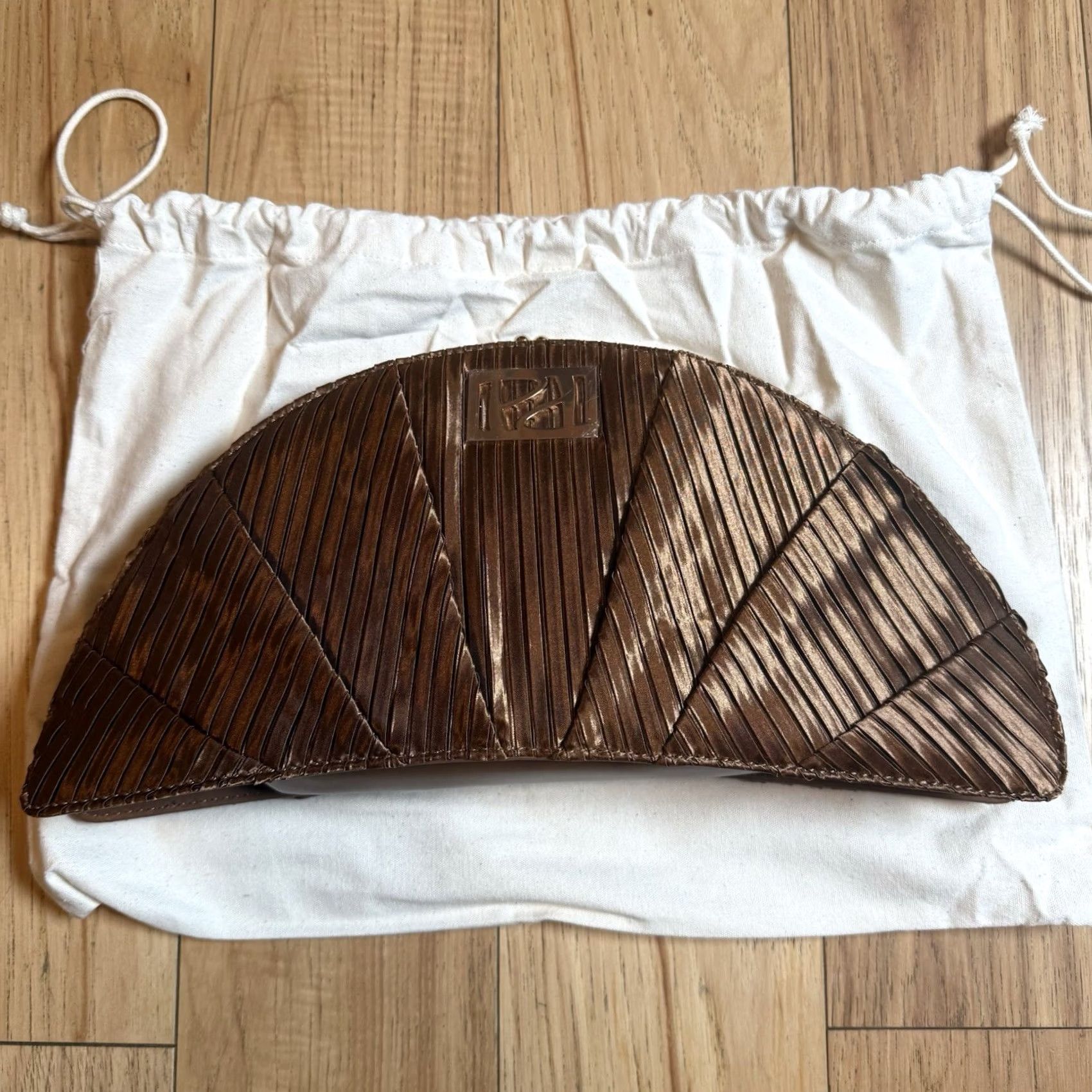 Panerai Panera Clutch Handbag Wallet Faux Leather Brown Women Purse The Croissant Thermal New In Bag Clutch Women's Bag Brown Panera Size ONE SIZE - 2 Thumbnail