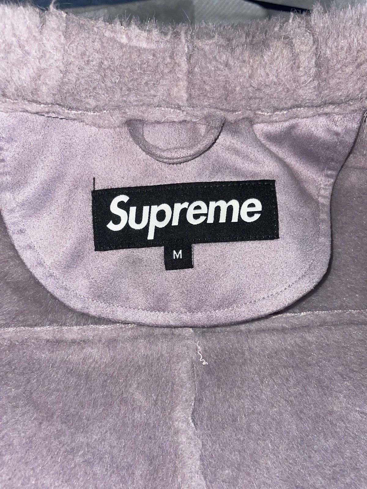 Supreme Supreme Faux Fur Suede Patchwork Hooded Jacket Size US M / EU 48-50 / 2 - 6 Thumbnail