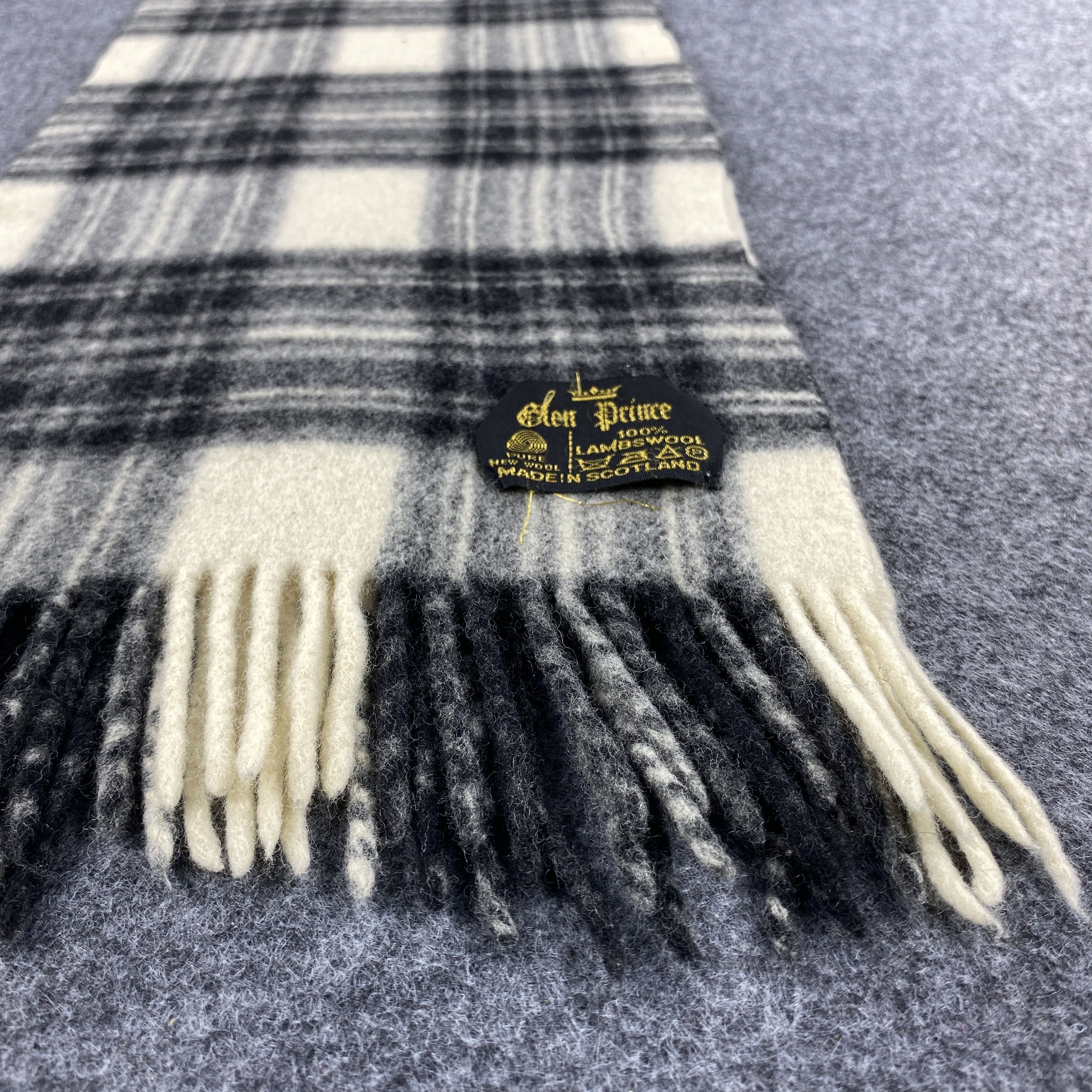 Vintage GF10541 Glen Prince Scarf Neck Wear Muffler Nova Check Size ONE SIZE - 3 Thumbnail