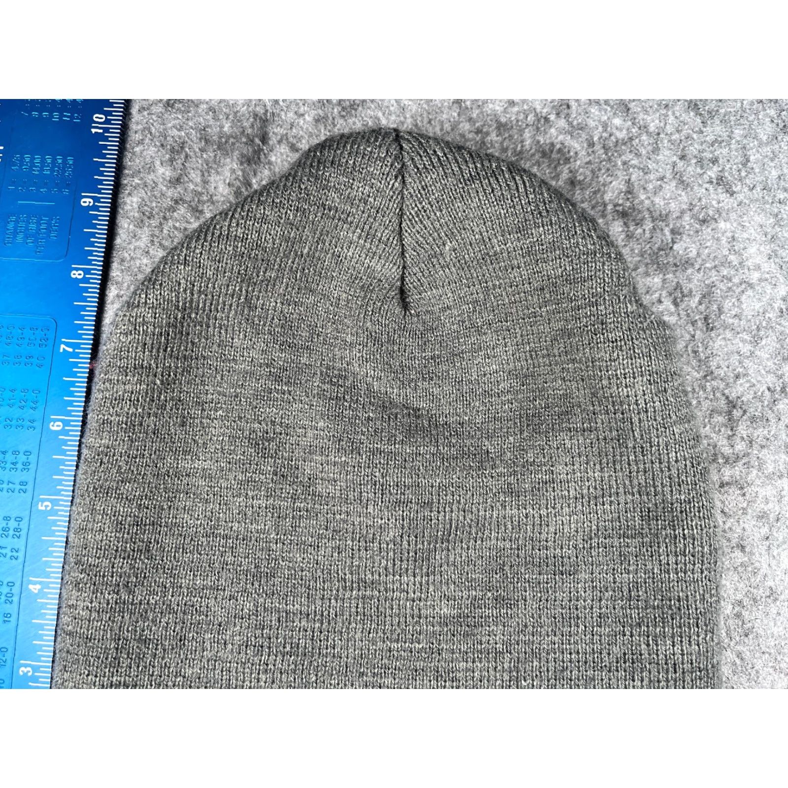 Walmart Walmart Beanie Adult One Size Gray Knit 100% Acrylic Outdoor Ski Hat Mens Size ONE SIZE - 3 Thumbnail