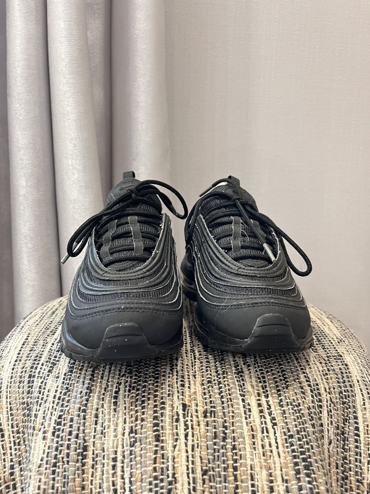 Nike Nike Air Max 97 Black sneakers swoosh minimalistic Size US 8 / IT 38 - 4 Thumbnail