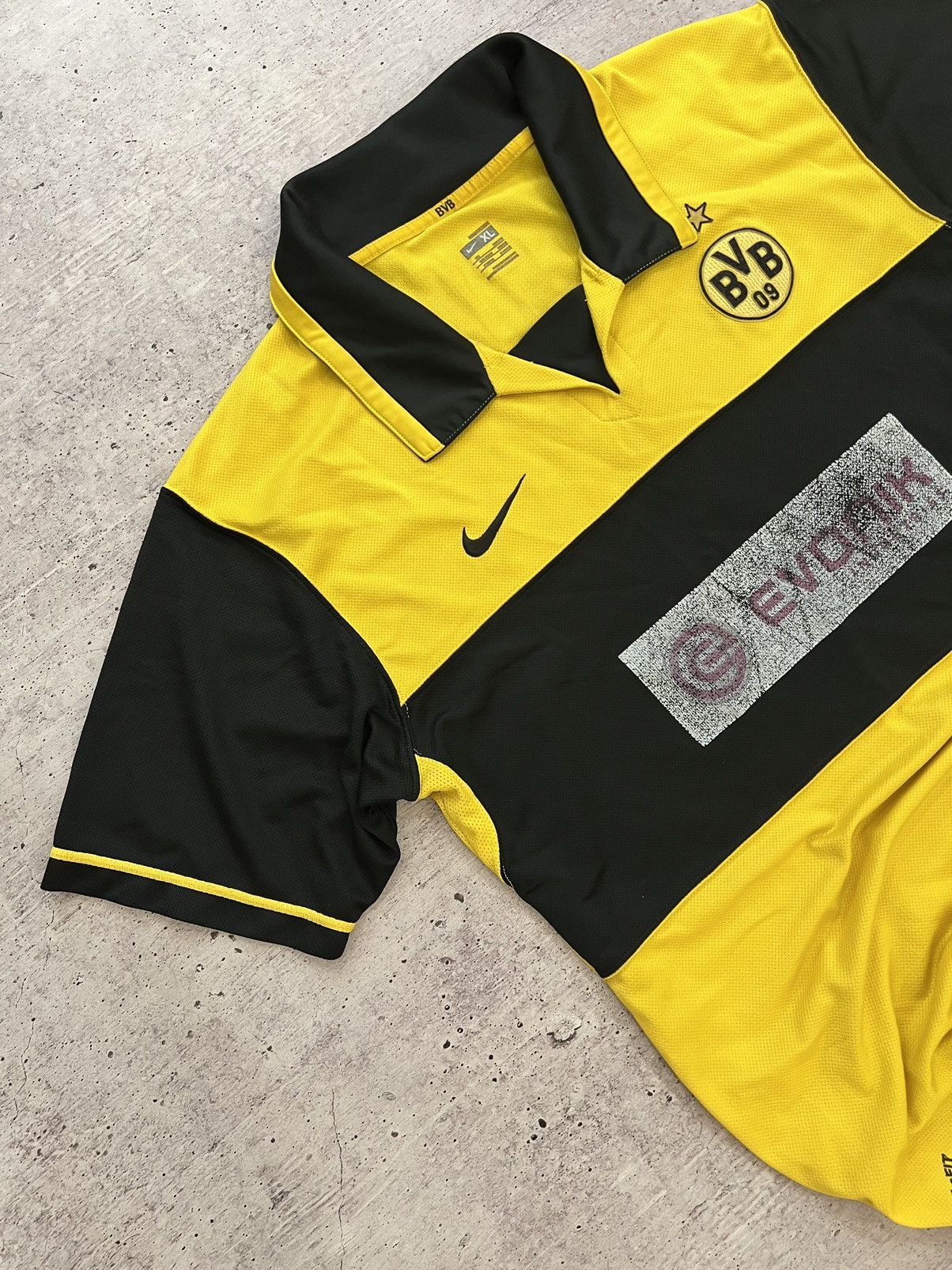 Nike 🩸RARE🩸Nike BVB Borussia Dortmund 2007 Home Jersey Size US XL / EU 56 / 4 - 4 Thumbnail