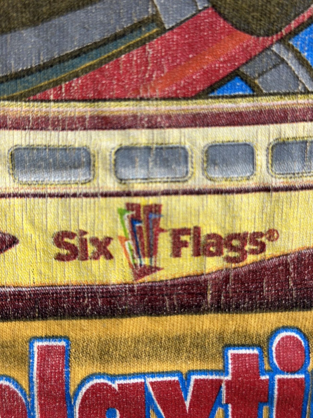 Sears Vintage Six Flags Over Vegas Faded Tee Size US L / EU 52-54 / 3 - 5 Thumbnail