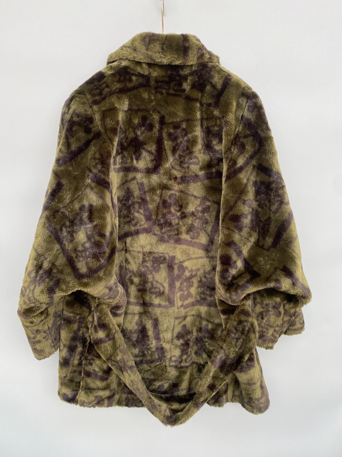 Mickey Mouse 1992 Apparence x Mickey Mouse Faux Fur Double Breasted Coat Size US M / EU 48-50 / 2 - 11 Thumbnail