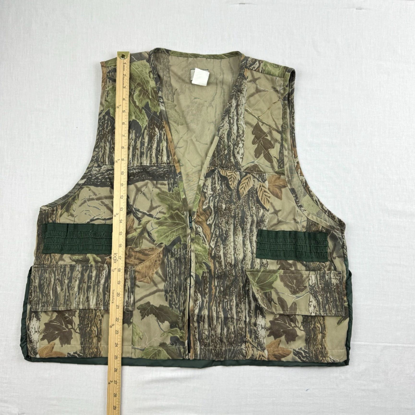 Vintage VINTAGE Ozark Trail Hunting Best Adult XL Green Camouflage Outdoor Nature Functional Vest Mens Size US XL / EU 56 / 4 - 5 Thumbnail