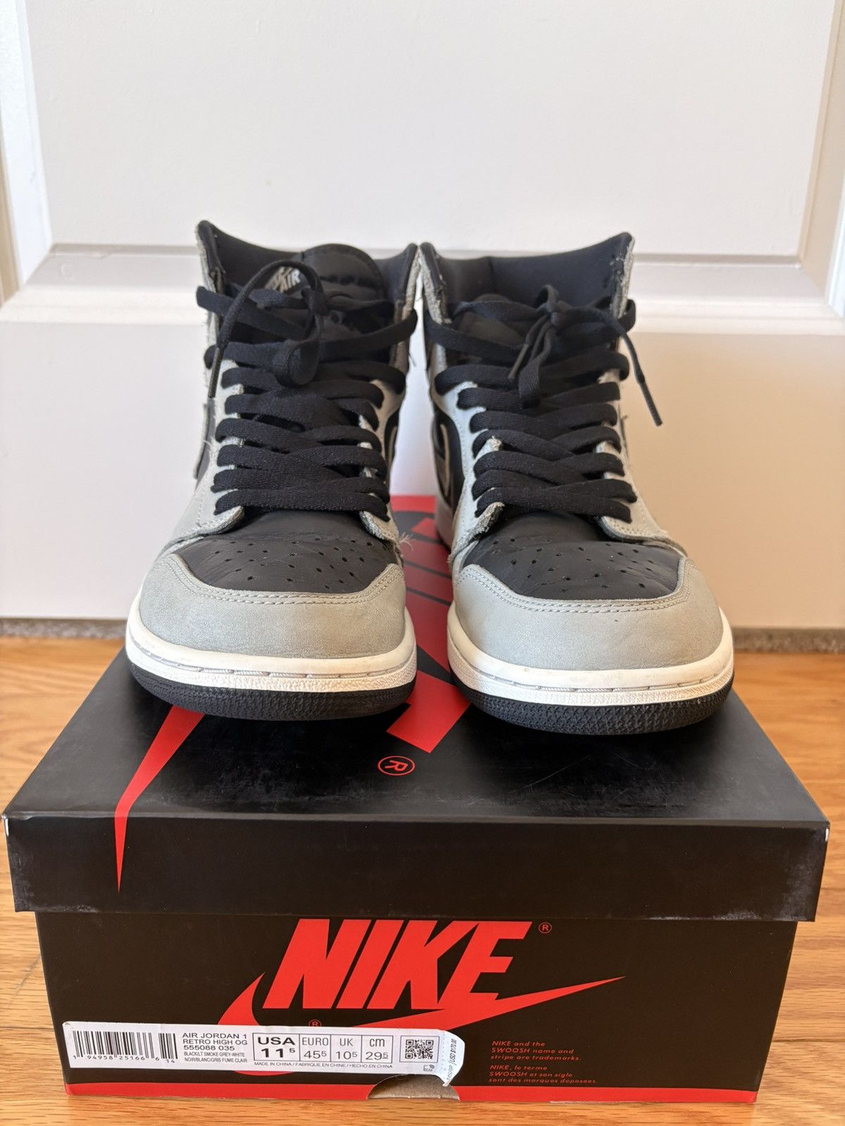 Nike Jordan 1 Retro Dark Shadow Size US 11.5 / EU 44-45 - 4 Thumbnail