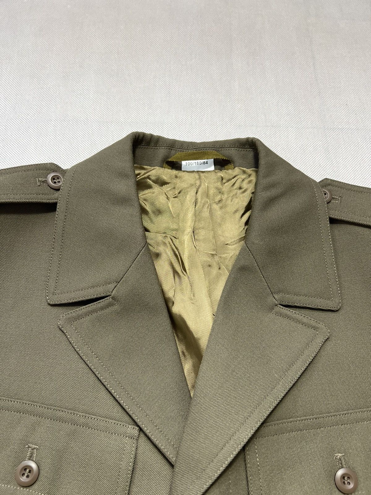Vintage Olympic Military Jacket Vintage 90's 00's New Army Size US L / EU 52-54 / 3 - 4 Thumbnail