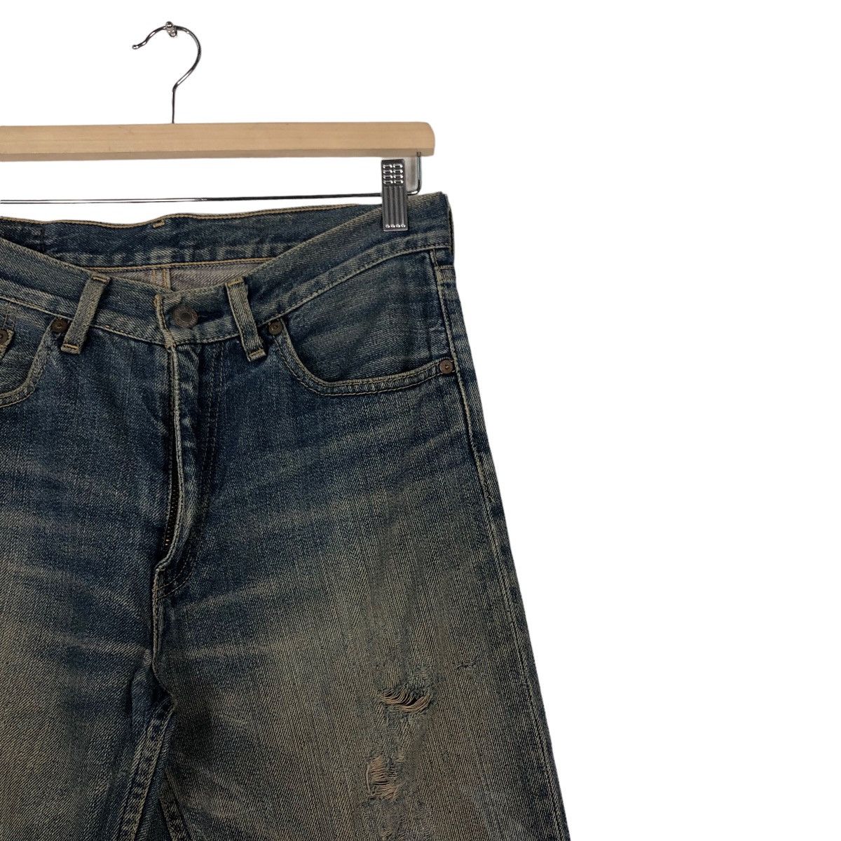 Levi's 🔥Vintage Levi’s Denim Jeans Biker Wear Japan Made Size US 30 / EU 46 - 6 Thumbnail