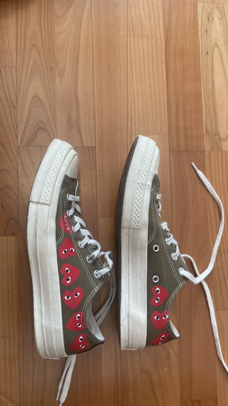 Comme des Garcons PLAY Comme des Garcon PLAY / Converse sneakers Size US 8.5 / EU 41-42 - 6 Thumbnail