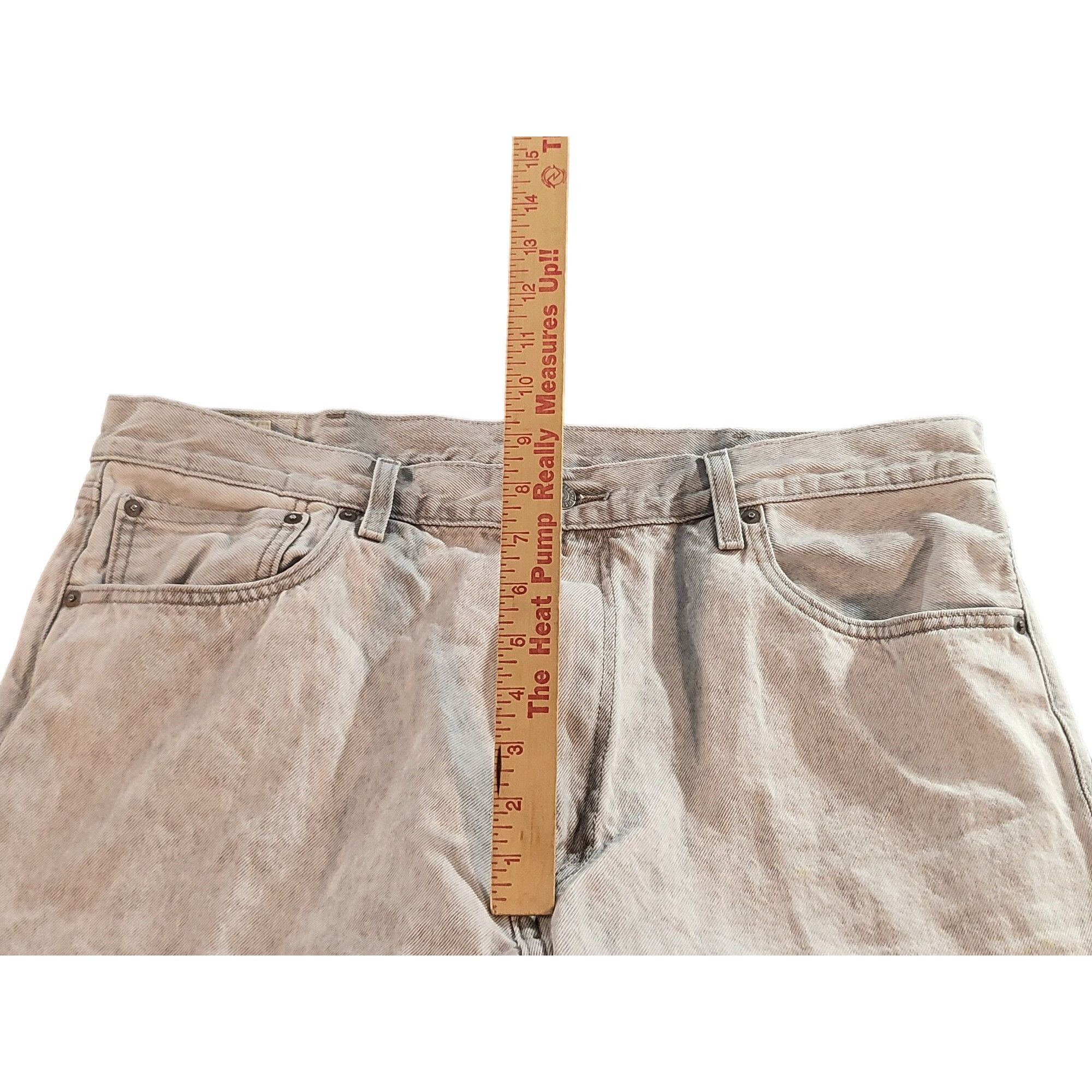 Levi's Levi's Lot 551 Z Jeans Men Sz 38 Gray Straight leg Classic B Size US 38 / EU 54 - 6 Thumbnail